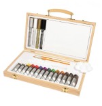 19895-CAJA DE MADERA SET DE PINTURA ACRILICO DALER ROWNEY D12650055000