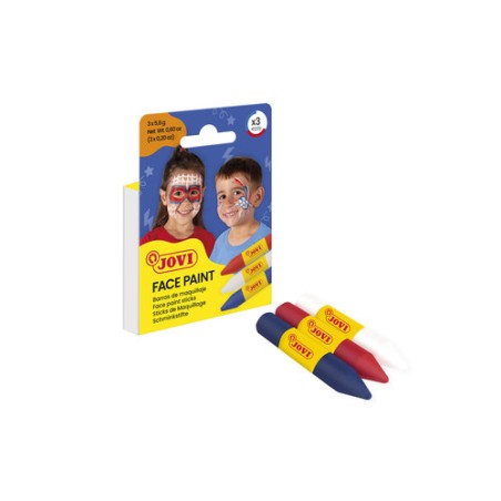 19899-SET MAQUILLAJE FACE PAINT ESTUCHE DE 3 BARRAS ADVENTURE JOVI 175AD