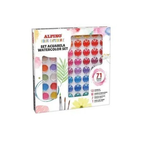19917-SET WATERCOLOR COLOR EXPERIENCE 71 PZAS ALPINO AQ001040