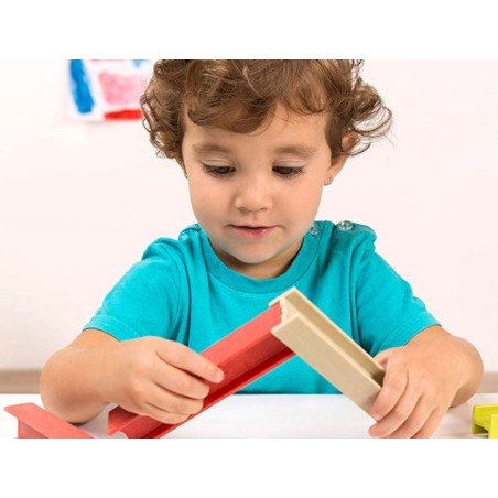 19926-SET ECO BEAMS BUILDING SET MINILAND 32250