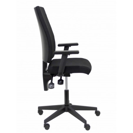 1998-SILLA MODELO LEZUZA ARAN CON BRAZOS REGULABLES NEGRO PIQUERAS Y CRESPO 322NE