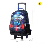 MOCHILA MORRAL RUE BOMPER METTAVERSE L TOTTO MJ03MTV003-2320-5CEL