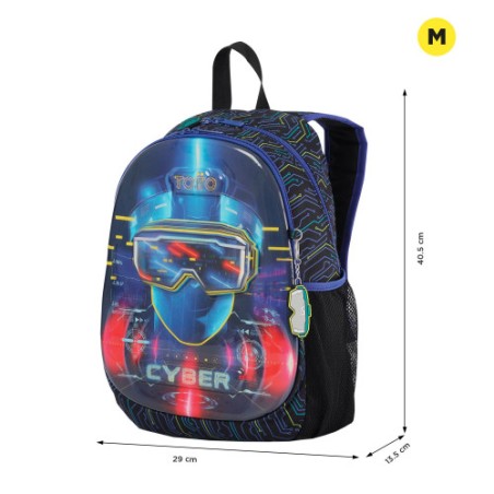 20014-MOCHILA MORRAL METTAVERSE M TOTTO MJ04MTV002-2320-5CEM