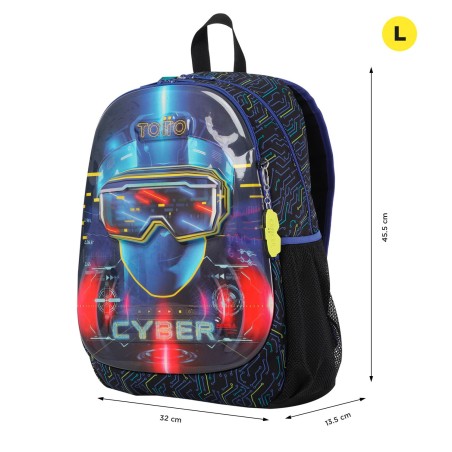 20018-MOCHILA MORRAL METTAVERSE L TOTTO MJ04MTV003-2320-5CEL