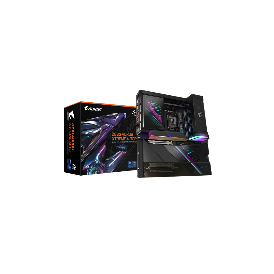 20084-GIGABYTE Z890 AORUS XTREME AI TOP Placa Base - Compatible con CPUs Intel Core Ultra (Serie 2), VRM de 22+1+2 fases