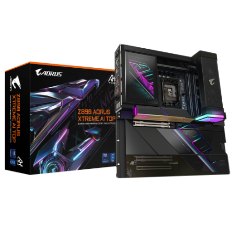 20084-GIGABYTE Z890 AORUS XTREME AI TOP Placa Base - Compatible con CPUs Intel Core Ultra (Serie 2), VRM de 22+1+2 fases