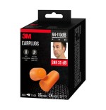 20088-PACK 50 PARES TAPONES OIDO 1100 SNR-35DB EN BOLSAS INDIVIDUALES ESPUMA POLIURETANO 1100-50 3M 7100334748