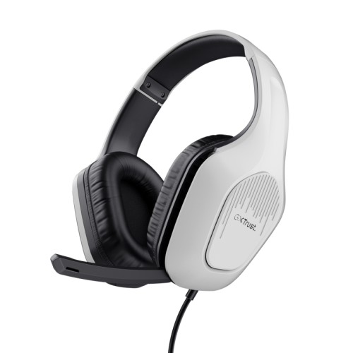 20092-Trust GXT 415PS ZIROX Auriculares Alambrico Diadema Juego Negro, Blanco