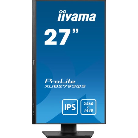 20142-IIYAMA MONITOR IPS QHD, 27", AJUSTABLE, 100 HZ, HDMI