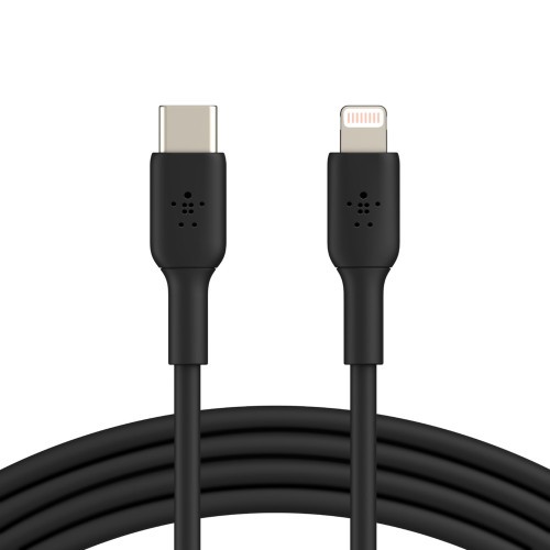 20175-Belkin CAA003BT1MBK cable de conector Lightning 1 m Negro