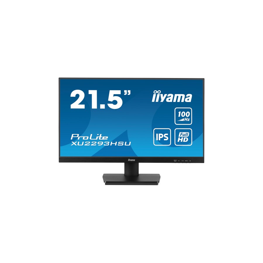 MONITOR IIYAMA 21.5", IPS, 1H 1DP, 2X 2.0, 100HZ, 300CD