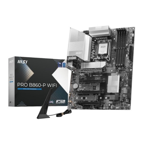 20219-PLACA MSI PRO B860-P WIFI,INTEL,1851,B860,4DDR5,USB 10GBPS,WIFI,ATX