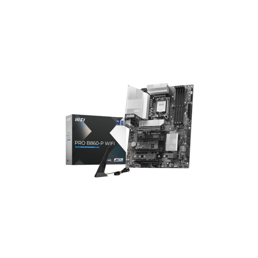 20219-PLACA MSI PRO B860-P WIFI,INTEL,1851,B860,4DDR5,USB 10GBPS,WIFI,ATX