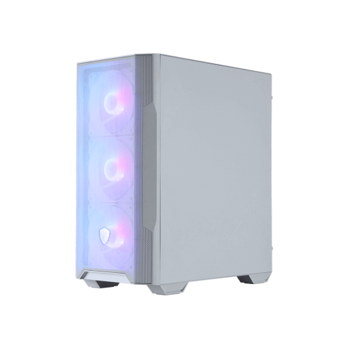 20232-CAJA MSI MAG FORGE M100R WHITE,2x2.5"+1x2.5"/3.5"+1x3.5",3x120MM+1x120MM (ARGB),2USB2.0+1xUSB3.2+AUDIO+MICRO,MICRO