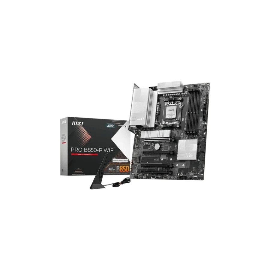20240-PLACA MSI PRO B850-P WIFI,AMD,AM5,B850,4DDR5,256GB,WIFI,ATX