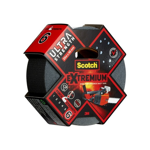 20289-ROLLO CINTA AMERICANA ALTAS PRESTACIONES EXTREMIUM ULTRA DT17 NEGRO 48MM X 25M SCTOCH 7100205699