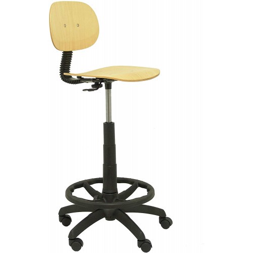 2029-TABURETE MODELO TUS MADERA PIQUERAS Y CRESPO T32