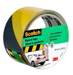 20293-ROLLO CINTA ADHESIVA DE SENALIZACION 4705 NEGRA Y AMARILLA 50MM X 33M SCOTCH 7100191225
