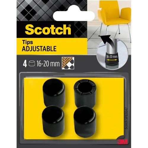 20300-BLISTER 4 CONTERAS AJUSTABLE 16-20MM SP83O47 SCOTCH 7100309584