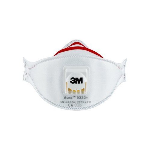 20314-CAJA 2 MASCARILLAS RESPIRADORAS AURA 9332-2 FFP3 CON VALVULA 3M 7100329376
