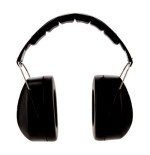 20322-CASCOS OREJERAS ACOLCHADAS CON DIADEMA PLEGABLE PROTECCION AUDITIVA PELTOR 90563E-1 SNR-30DB NEGRO 3M 7100333470