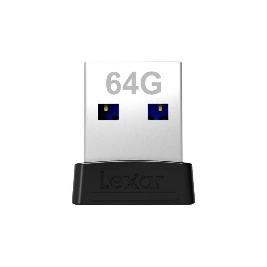 LEXAR JUMPDRIVE USB 3.1 S47 64GB BLACK PLASTIC HOUSING, UP TO 250MB/S