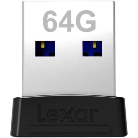 LEXAR JUMPDRIVE USB 3.1 S47 64GB BLACK PLASTIC HOUSING, UP TO 250MB/S