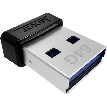 LEXAR JUMPDRIVE USB 3.1 S47 64GB BLACK PLASTIC HOUSING, UP TO 250MB/S