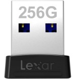 Lexar JumpDrive S47 unidad flash USB 256 GB USB tipo A 3.2 Gen 1 (3.1 Gen 1) Negro, Plata