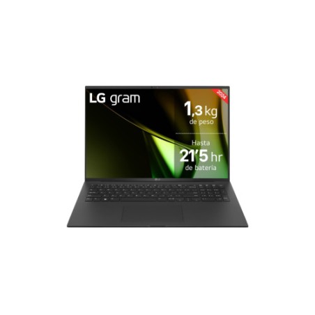 LG Gram 17Z90S-G.AD7BB ordenador portatil Intel Core Ultra 7 155H Portatil 43,2 cm (17") WQXGA 32 GB LPDDR5-SDRAM 2 TB SSD Wi-Fi