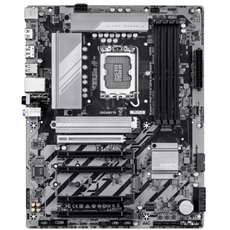GIGABYTE B860 DS3H WIFI6E Placa base - CPUs Intel Core Ultra, VRM de 8+1+2+2 fases, hasta 9066MHz DDR5, 1xPCIe 5.0 + 1xPCIe 4.0 