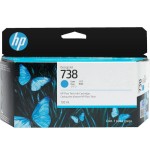20465-HP DESIGNJET 738 CARTUCHO CIAN 130ML