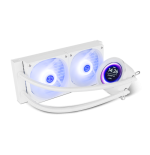 20470-NOX X-240 LCD Procesador Refrigerador de aire 12 cm Blanco 1 pieza(s)