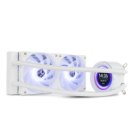 20471-NOX X-240 LCD Procesador Refrigerador de aire 12 cm Blanco 1 pieza(s)