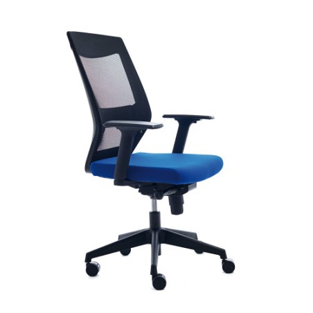 20491-Rocada Ergoline Silla sincro ajuste lumbar. malla/gris