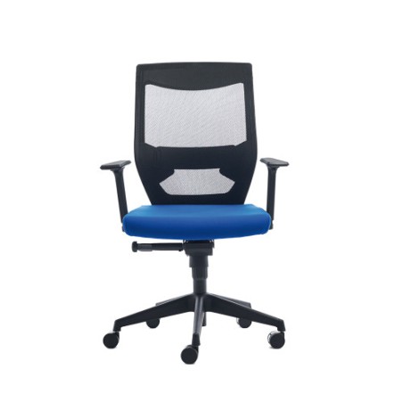 20492-Rocada Ergoline Silla sincro ajuste lumbar. malla/gris