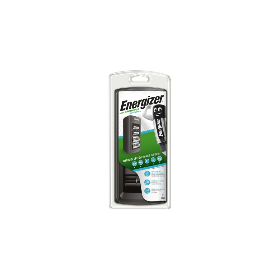 20516-CARGADOR UNIVERSAL PILAS RECARGABLES AA/AAA/C/D/9V ENERGIZER E301335801