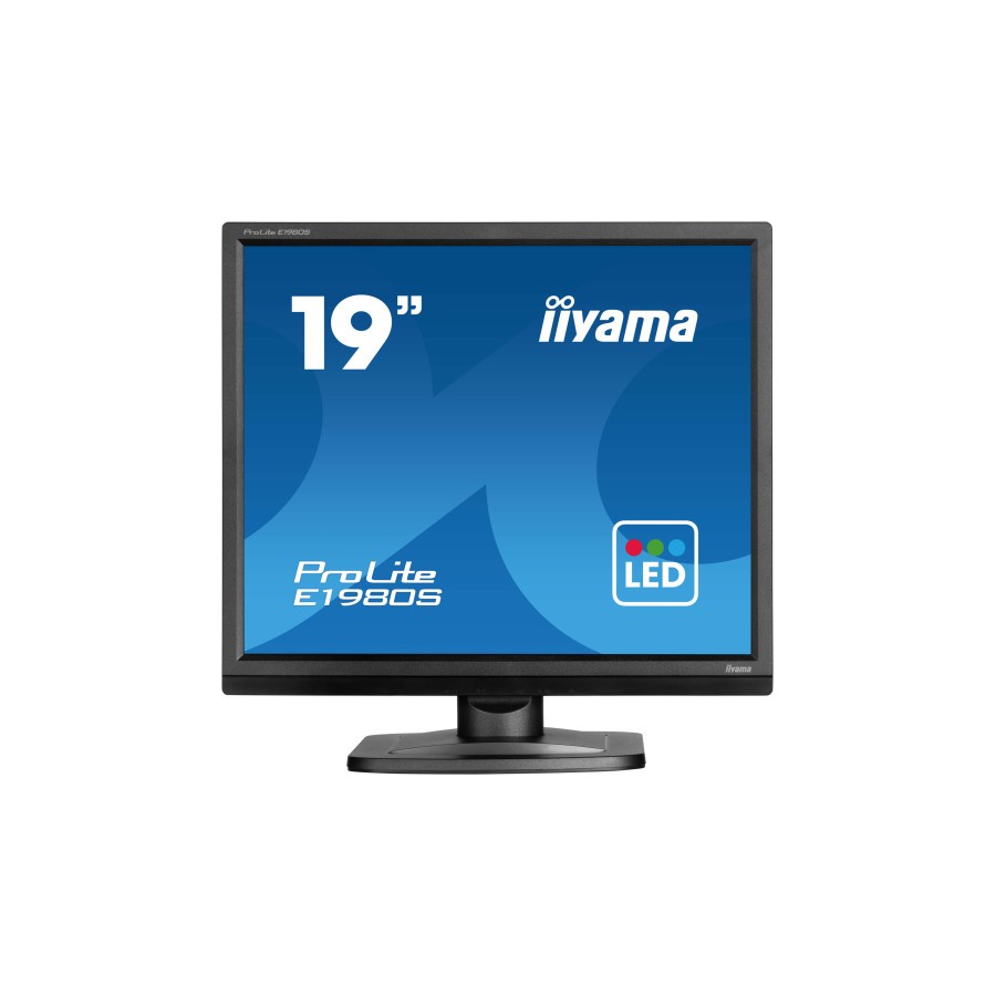 20525-iiyama ProLite E1980S-B1 pantalla para PC 48,3 cm (19") 1280 x 1024 Pixeles VGA LED Negro