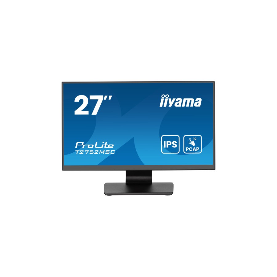 20534-iiyama ProLite T2752MSC-B1AG pantalla para PC 68,6 cm (27") 1920 x 1080 Pixeles Full HD LED Pantalla tactil Negro