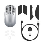 20547-HP Raton gaming inalambrico HyperX Pulsefire Haste 2 S plateado
