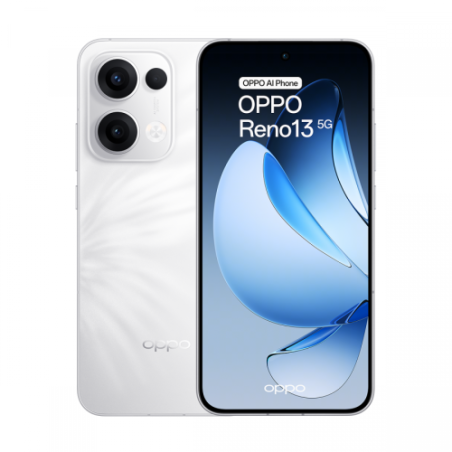 OPPO RENO13 5G/MTK DIMENSITY 8350 /256GB/12GB/6,6"/50MP/5.600MAH/80W WHITE