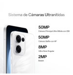 OPPO RENO13 5G/MTK DIMENSITY 8350 /256GB/12GB/6,6"/50MP/5.600MAH/80W WHITE