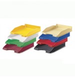 2060-BANDEJA APILABLE DE PLASTICO 350X250X65 MM. COLOR GRIS FAIBO 93-08