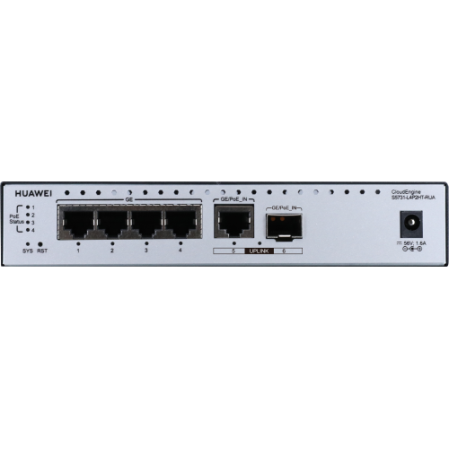20609-Huawei CloudEngine S5731-L4P2HT-RUA Gestionado L2 Gigabit Ethernet (10/100/1000) Energia sobre Ethernet (PoE) Negr