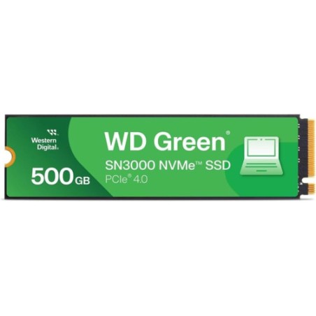 WD 500Gb,PCIe NVMe,Polaris3,BiCS6 QLC,M.2 2280,Vivaldi,WD Green SN3000