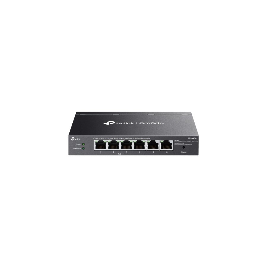 20672-TP-LINK ES206GP Omada 6-Port Gigabit Easy Managed Switch with 4-Port PoE+