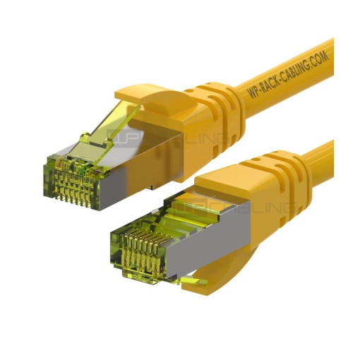 20683-WP WPC-PAT-6ASF002 cable de red Amarillo 0,2 m Cat6a S/FTP (S-STP)