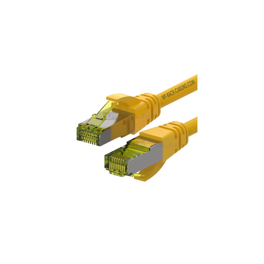20683-WP WPC-PAT-6ASF002 cable de red Amarillo 0,2 m Cat6a S/FTP (S-STP)