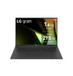 LG 17Z90S Intel Core Ultra 7 155H Portatil 43,2 cm (17") WQXGA 16 GB LPDDR5-SDRAM 1 TB SSD Wi-Fi 6E (802.11ax) Windows 11 Home G