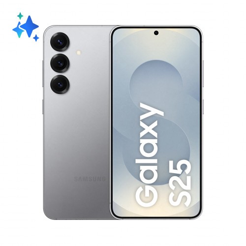 20732-Samsung Galaxy S25 15,8 cm (6.2") SIM doble Android 15 5G USB Tipo C 12 GB 512 GB 4000 mAh Plata